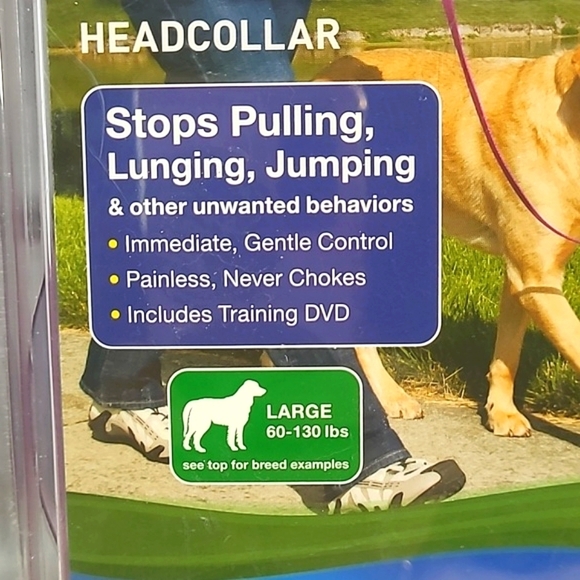 🆕️NWT Petsafe Large Dog Gentle Leader Headcollar Raspberry Pink 60-130 lbs - Picture 4 of 10